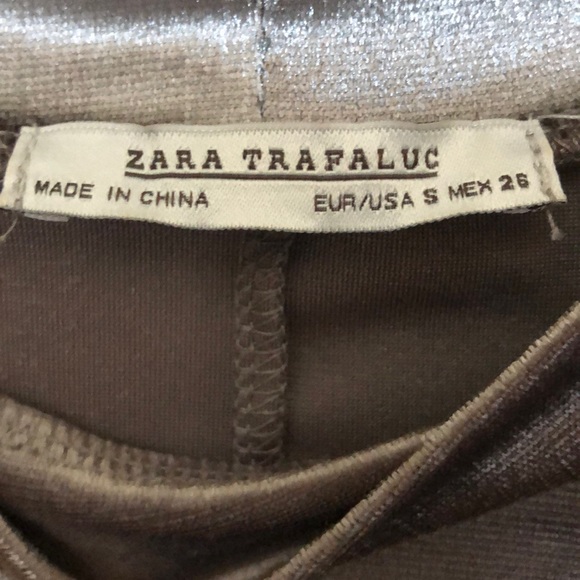 SALE Zara Velvety Feel Midi Dress - Picture 4 of 5